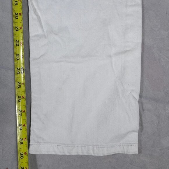 Tommy Hilfiger Boyfriend Jeans Womens White Denim 5-Pocket Modern Style Size 14 - Picture 16 of 16